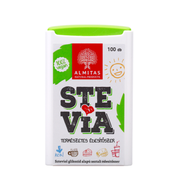 Tablete stevia Almitas – 100 comprimate